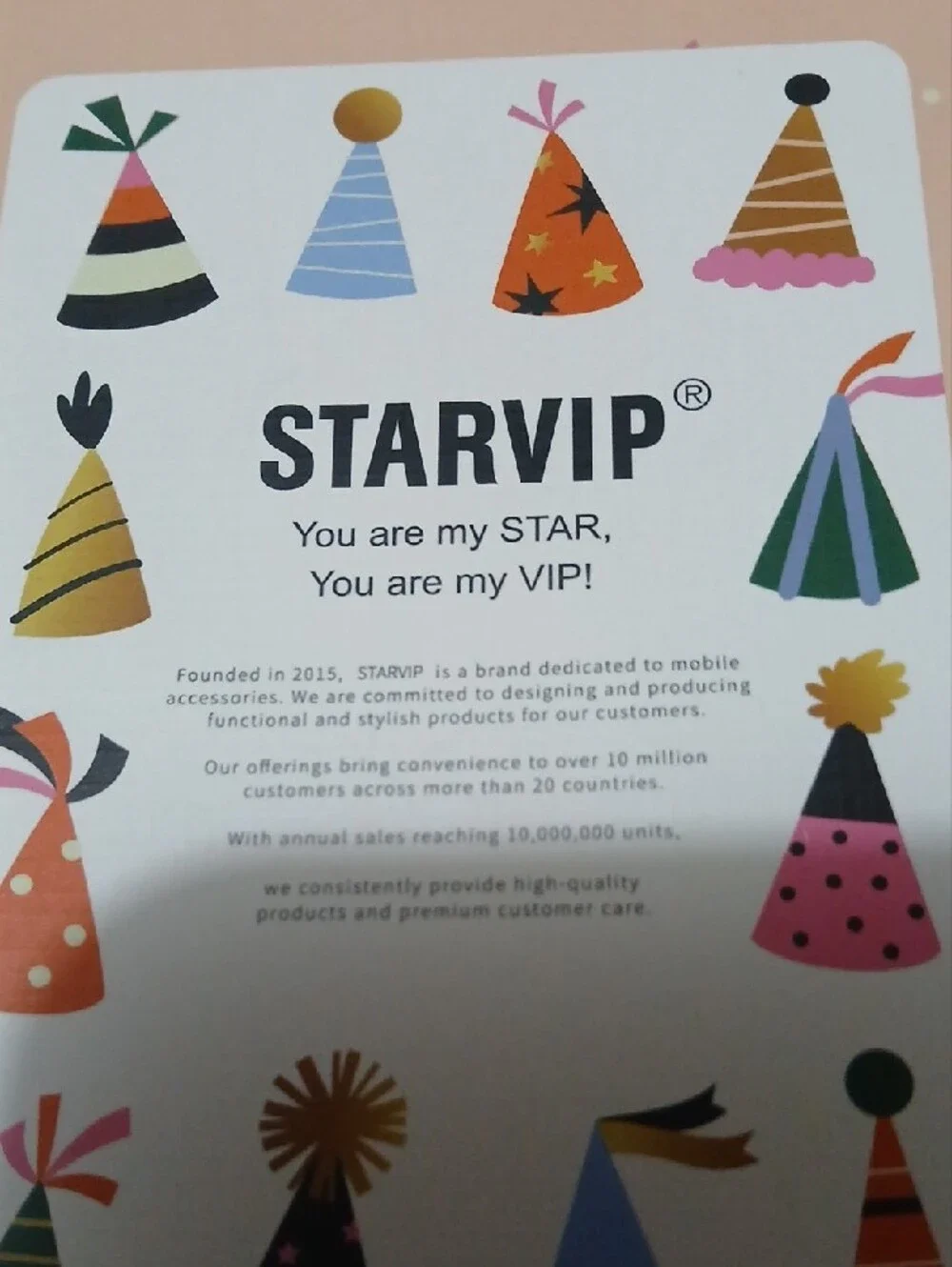 STARVIP black floral